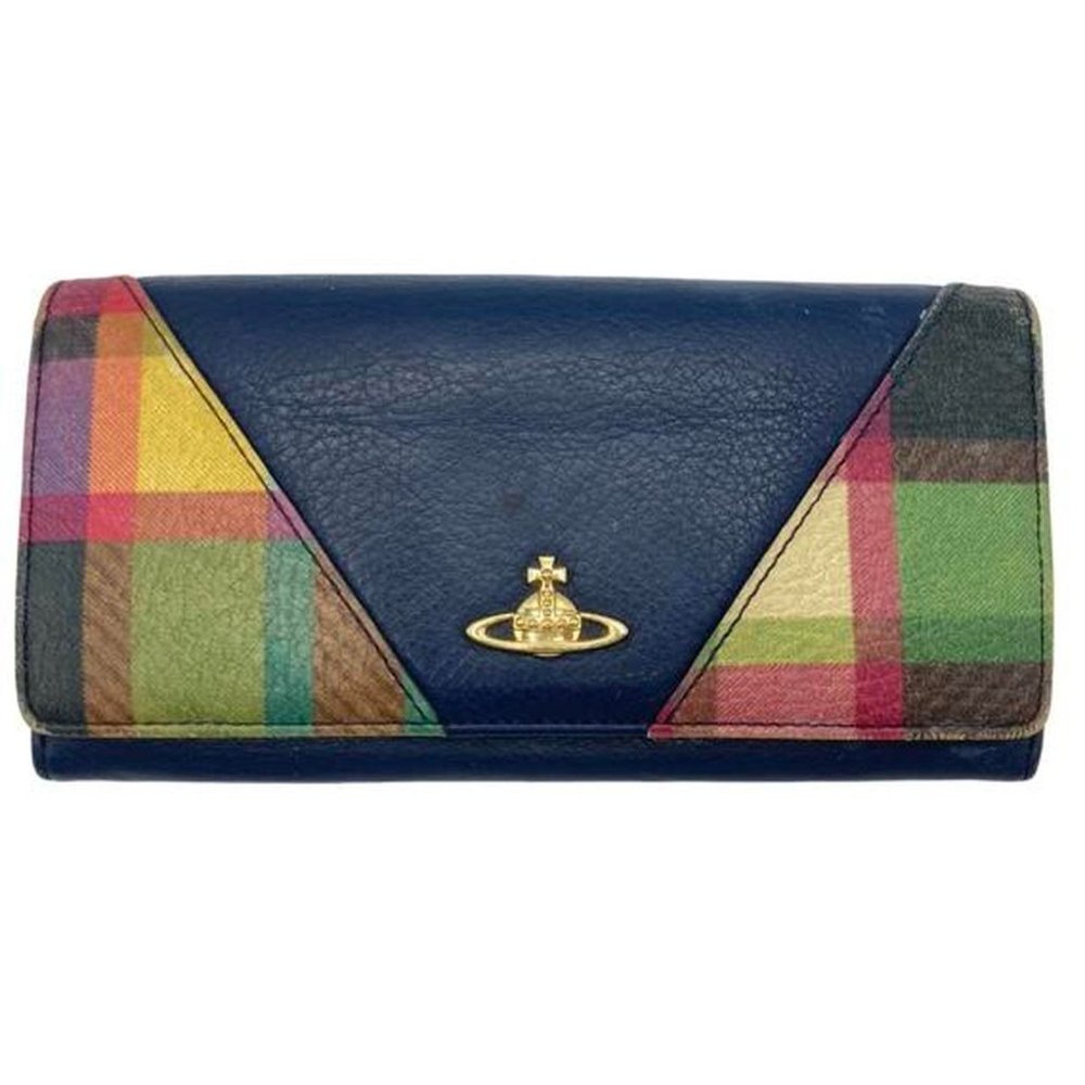 Beautiful authentic vintage Vivienne Westwood fold out pocketed wallet